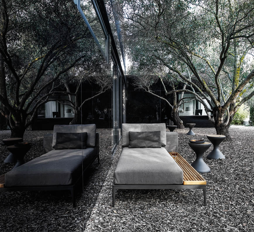 Grid Lounge Sofa Vorzugskombination