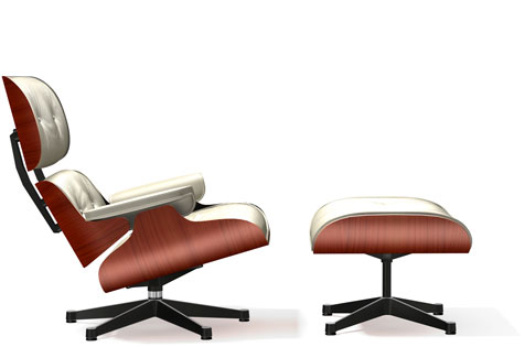Lounge Chair & Ottoman, klassisch
