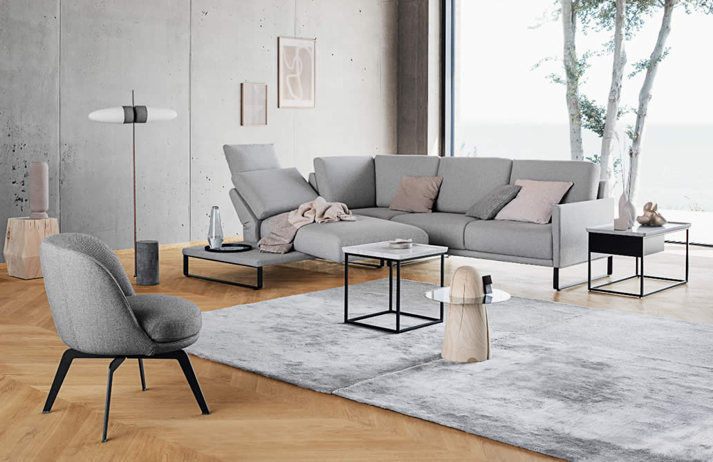 CARA 2020 Ecksofa Kombination mit Schwenksitz