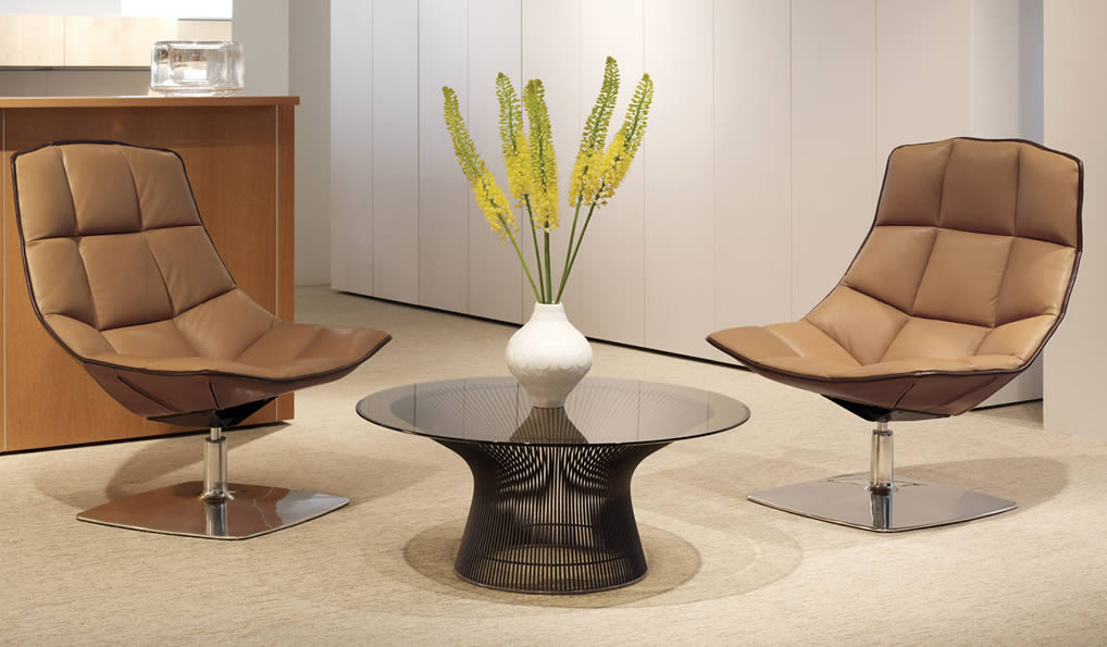 Platner Couchtisch Ø 91,5 cm