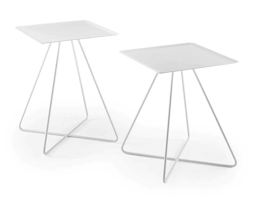 Steely Square Beistelltisch