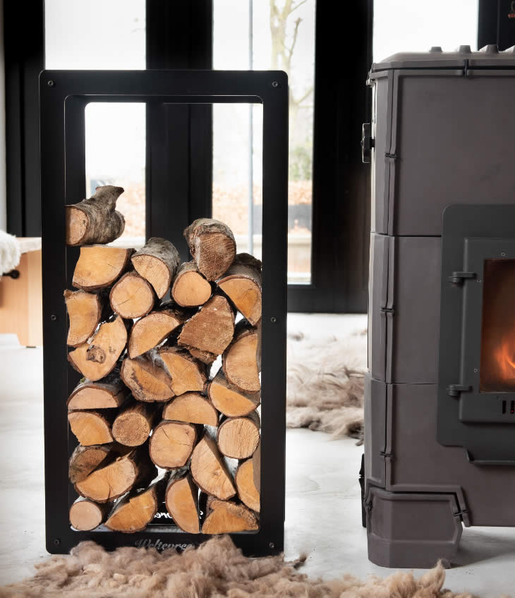 Woodstock Brennholzlager Aufbewahrung