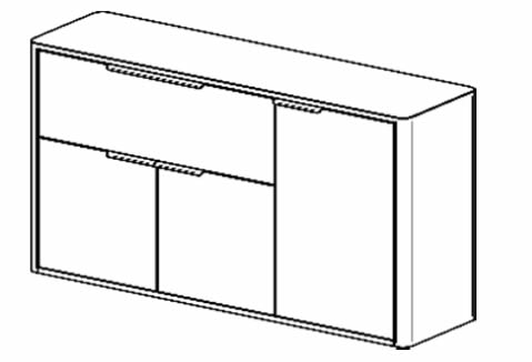 New Classic Line Sideboard S50 H3-3