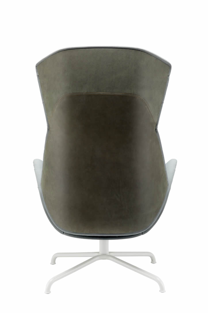 Lounge Sessel 808 "Under" mit Hocker