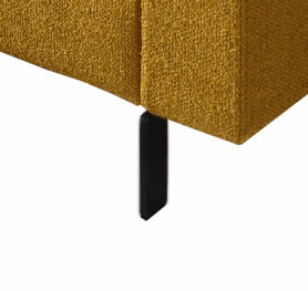 CONSETA Sofa mit quadratischer Abschlussliege