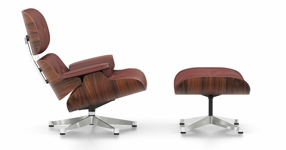 Lounge Chair & Ottoman groß Beauty Version