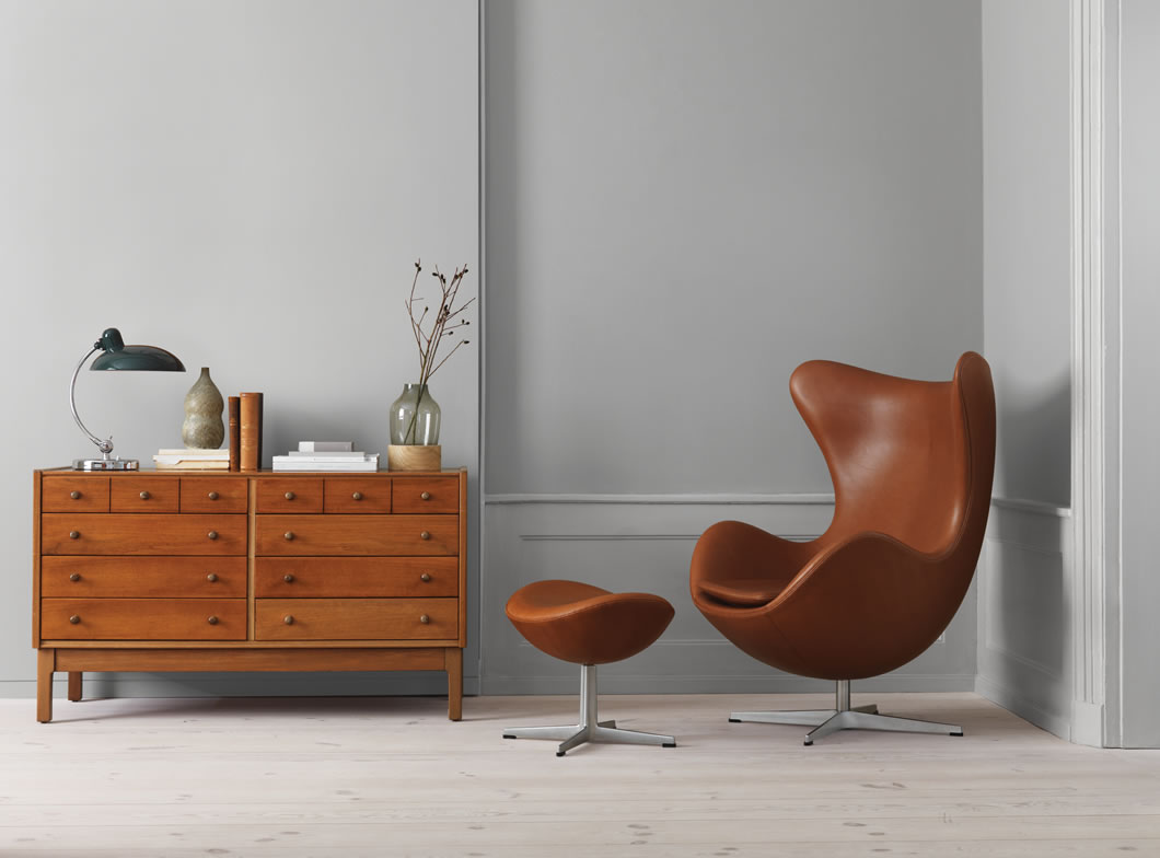 Egg Chair Das Ei Bezug Aura Leder