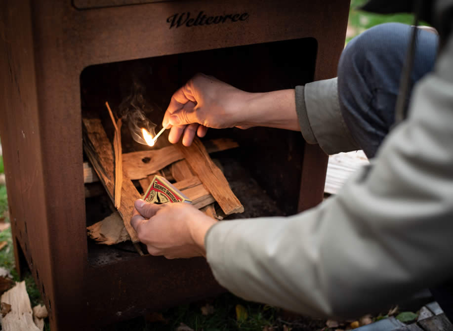 Outdooroven Ofen und Grill