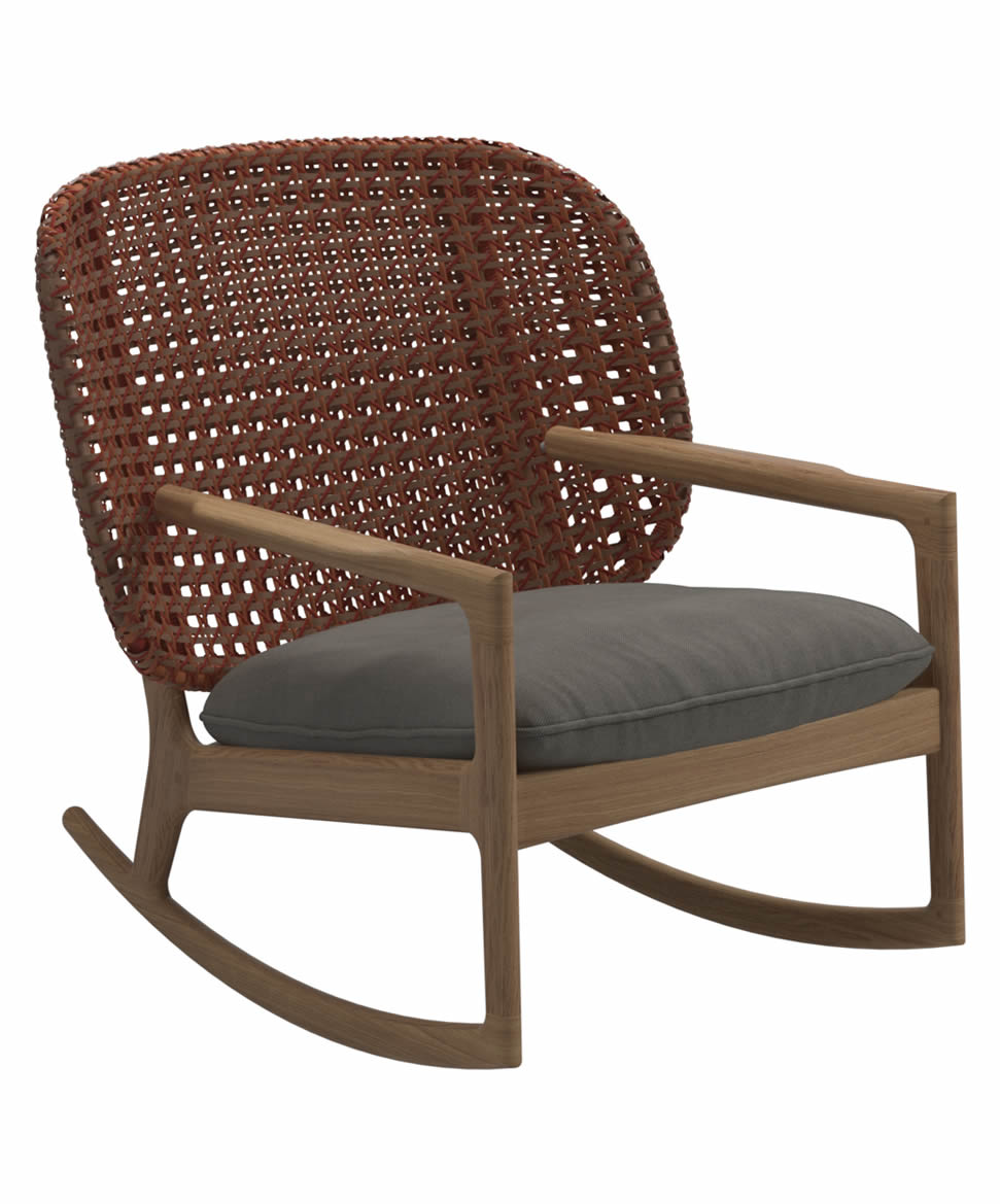 Kay Schaukelstuhl Lowback Rocking Chair