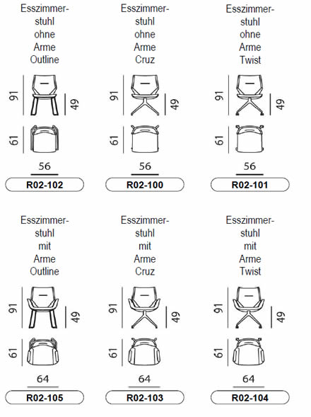 leolux-mime-stuhl-abmessungen