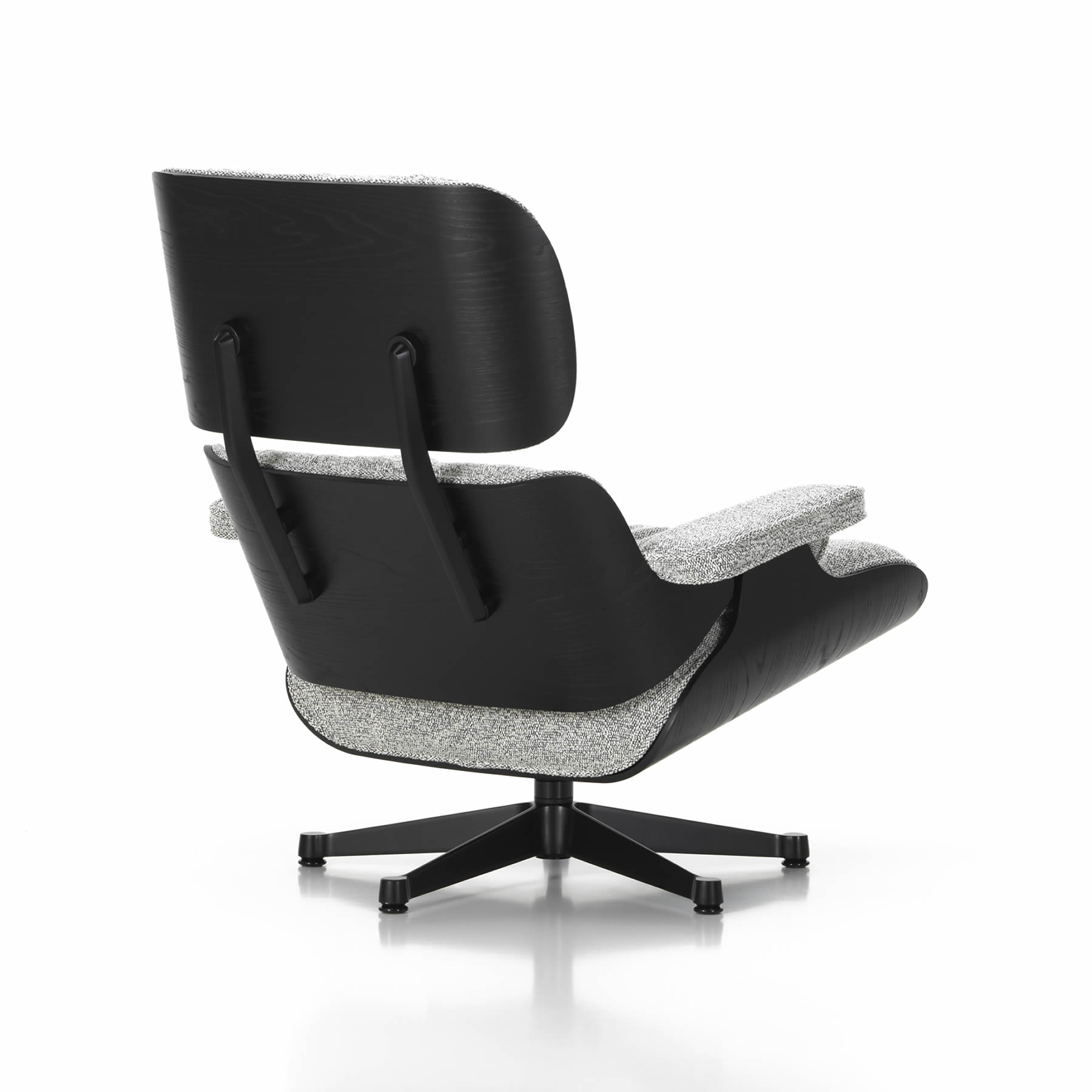 Eames Lounge Chair Kastanie schwarz