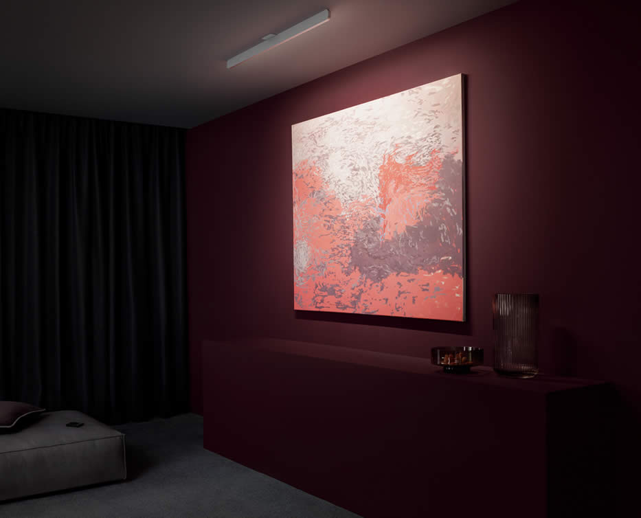 Mito linear alto side LED Deckenleuchte