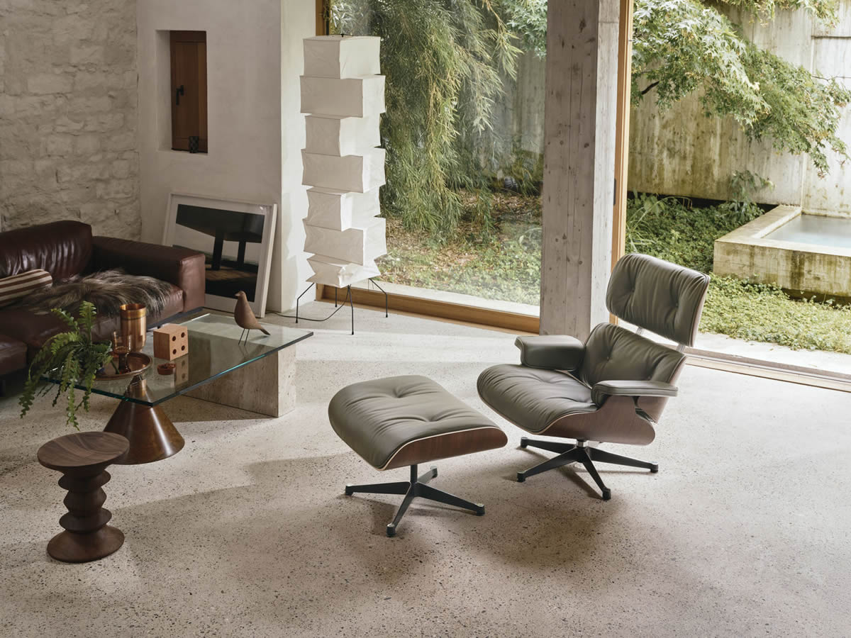 Eames Lounge Chair Santos Palisander