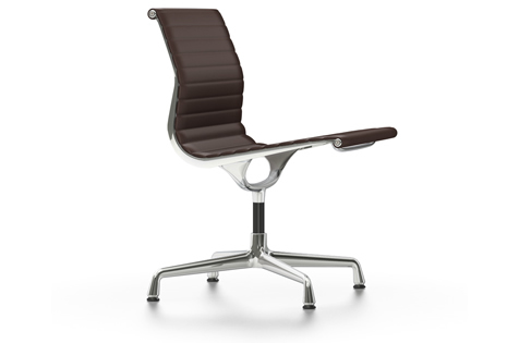 Aluminium Chair EA 105 Leder Premium F