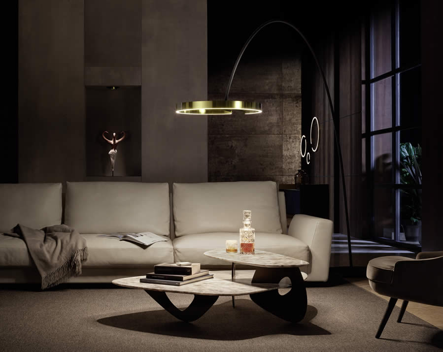 Mito largo air LED Bogenleuchte