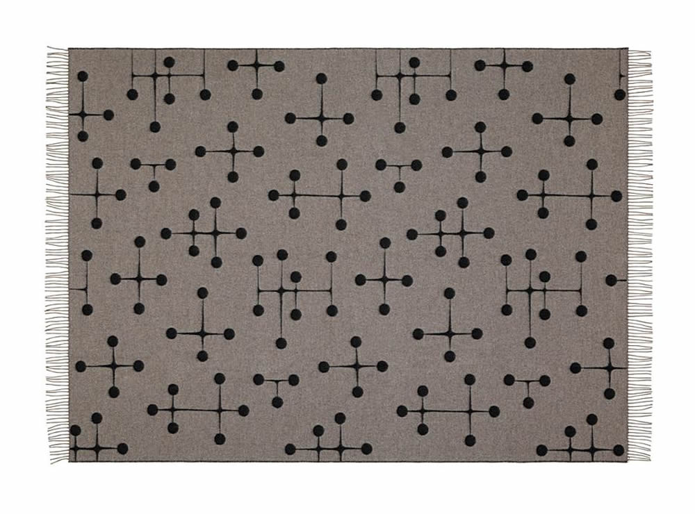 Eames Wool Blanket Wolldecke Dot Patern