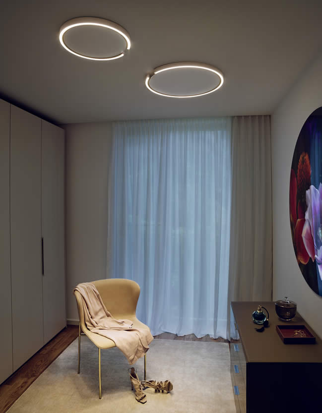 Mito soffitto LED Deckenleuchte / Wandleuchte