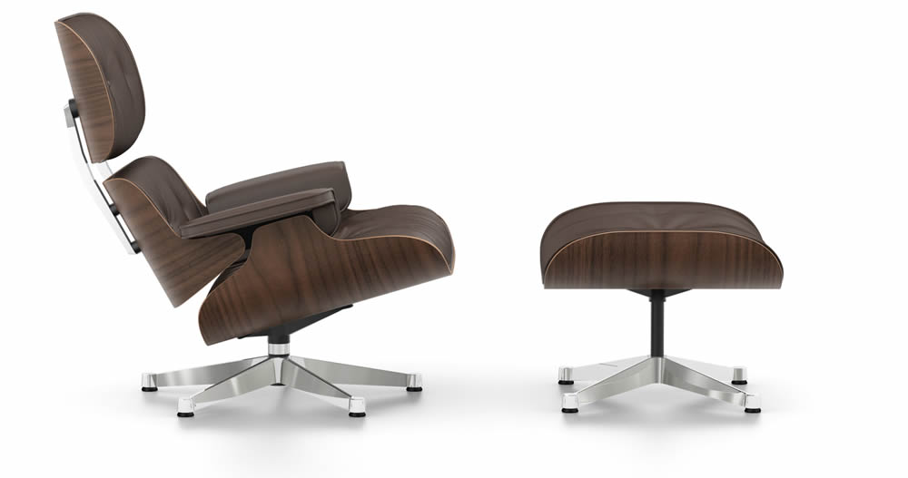 Lounge Chair & Ottoman groß Beauty Version