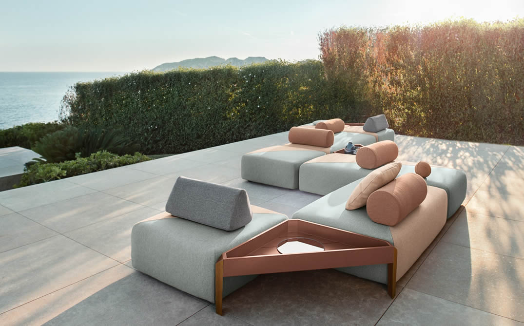 BRIXX Rückenlehne rund