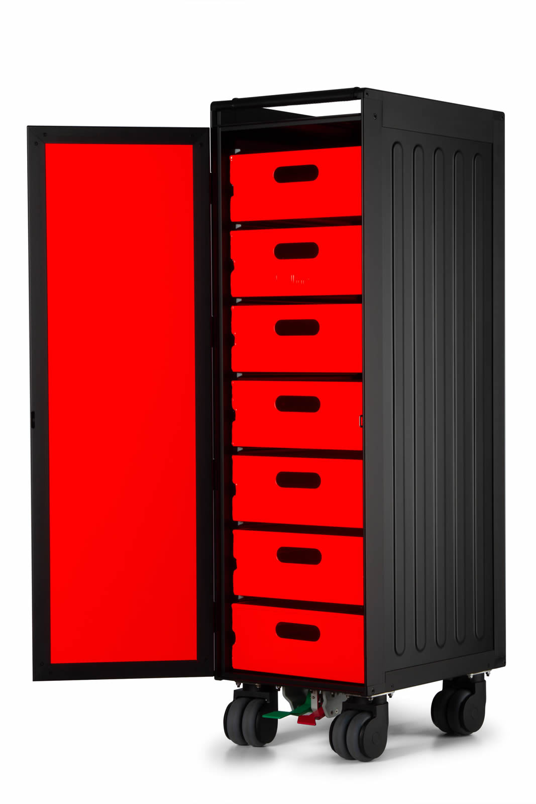 Voyager neonblack mit Schubkasten-Set