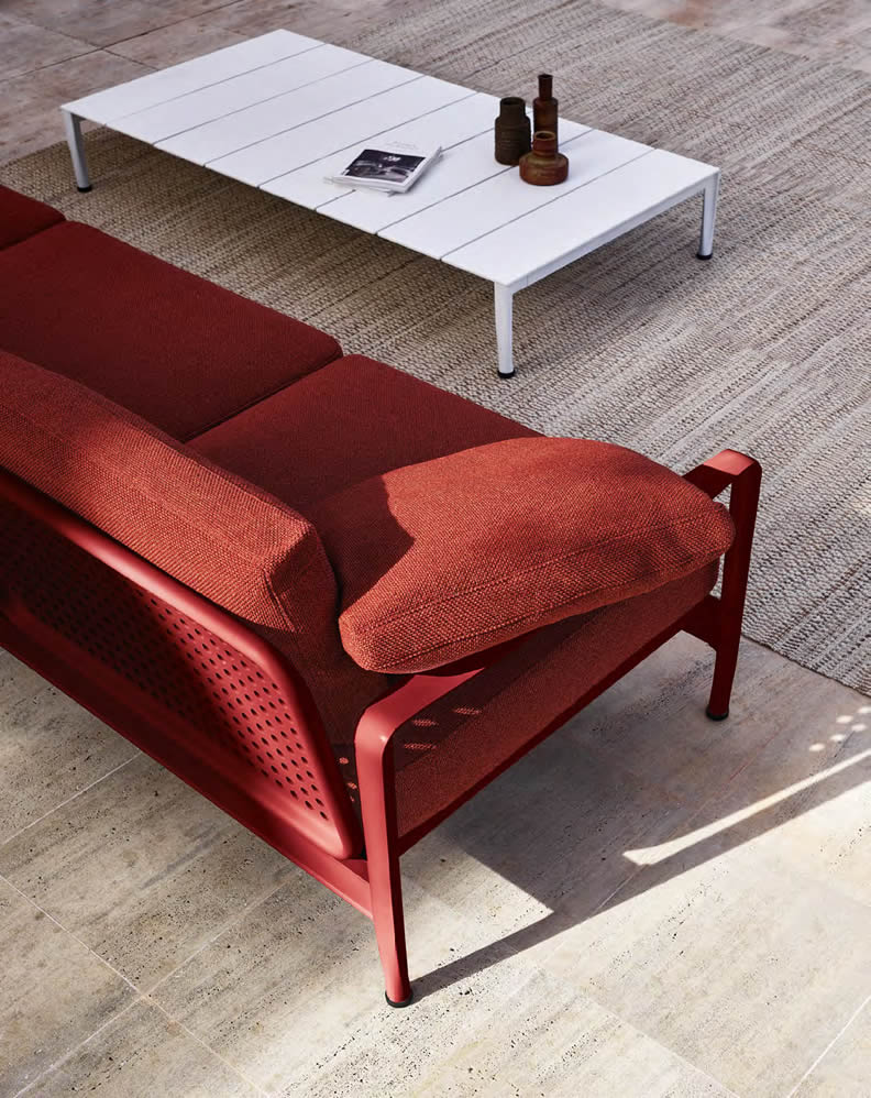 Lissoni Outdoor niedriger Tisch