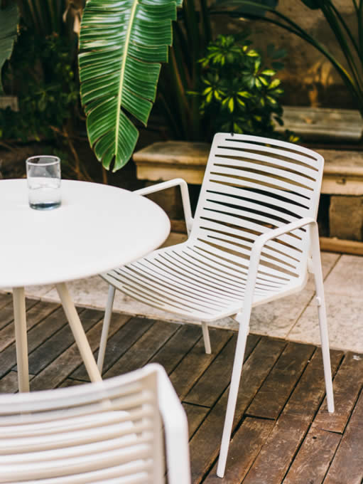 Zebra Armchair Gartenstuhl