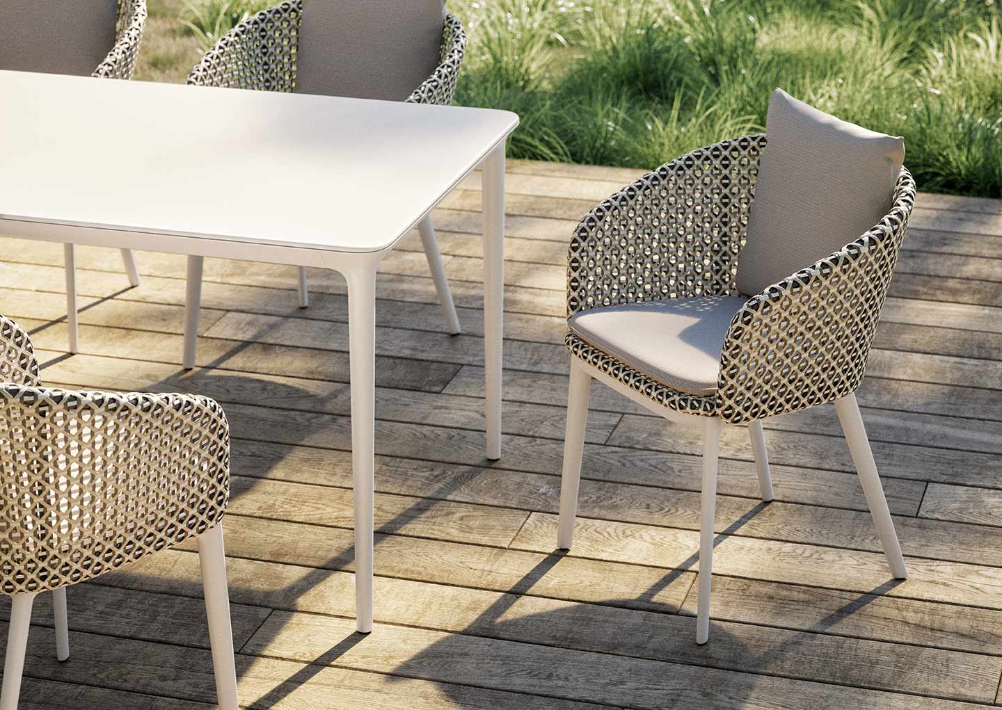 MBRACE Alu Armchair Armlehnstuhl