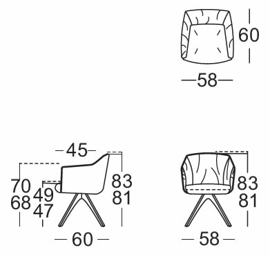 rolf-benz-stuhl-641-abmessungen