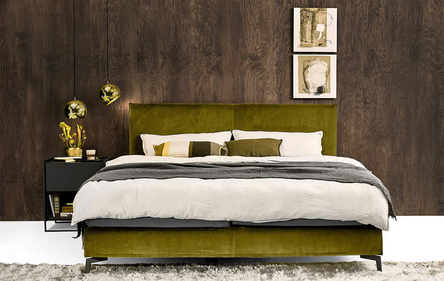 Slim Edition Boxspring Bett Taschenfederkern inkl. Matratze