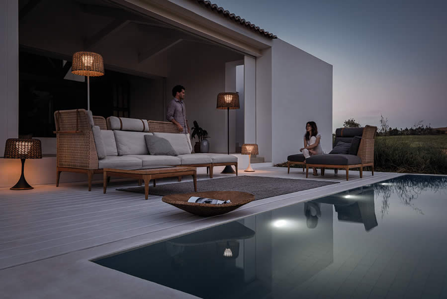 Lima Lounge Lowback Corner End Unit Element