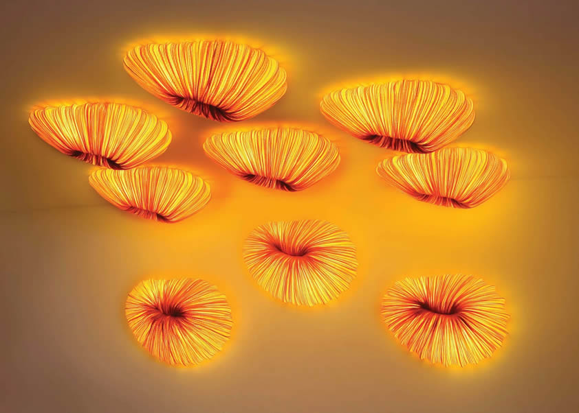 Coral Wand- und Deckenleuchte