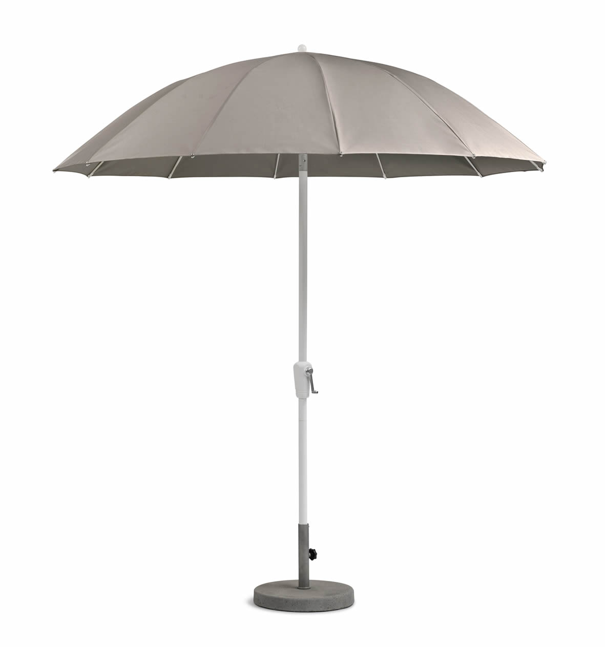Pagodenschirm mit Bodenplatte