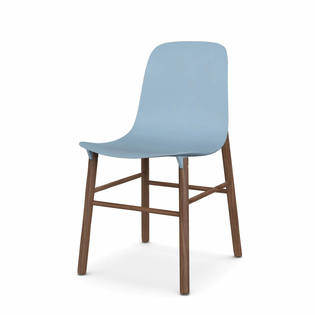 Sharky Stuhl Holzgestell