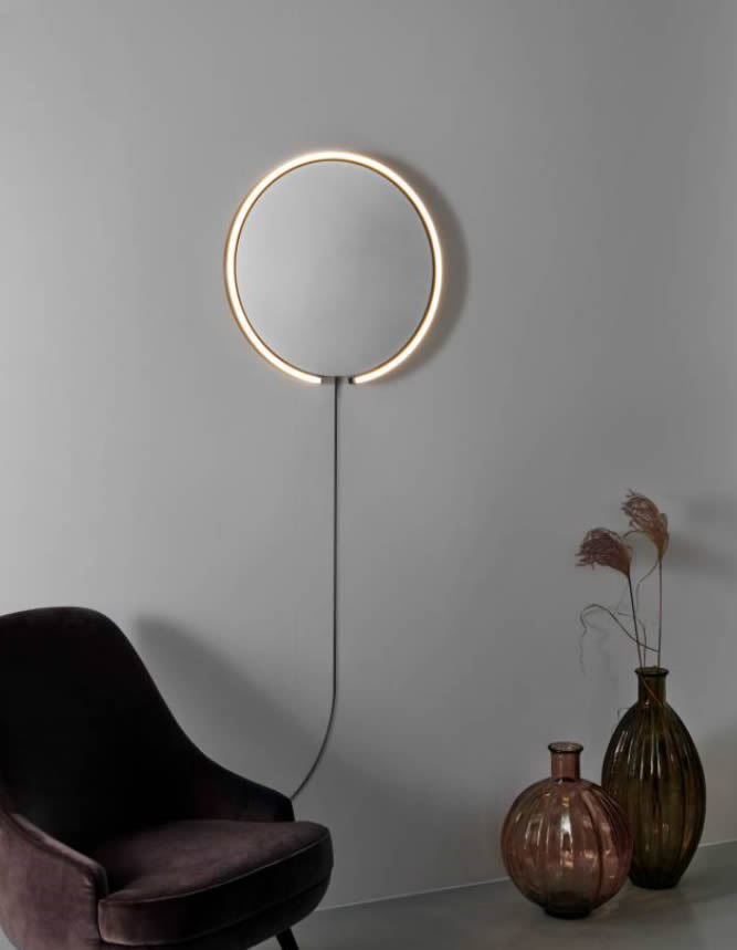 Mito sfera corda LED Spiegelleuchte