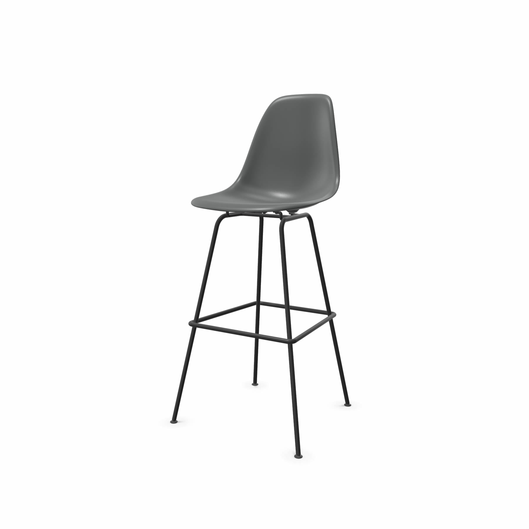 Eames Plastic Stool RE High