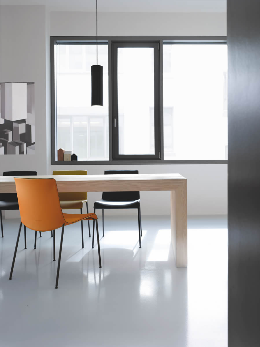 Stuhl Liz im Stoffbezug