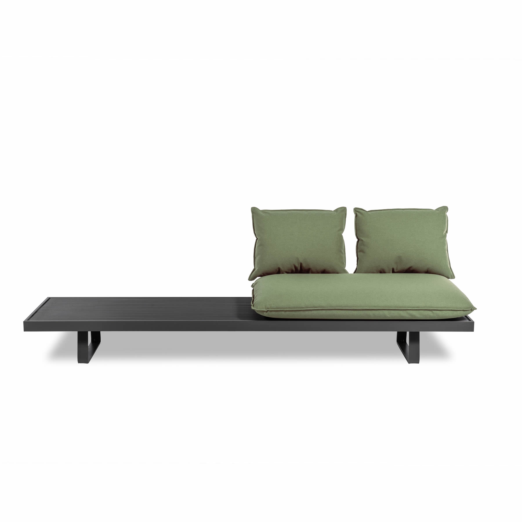 Outdoor Sofa L01 mit 2er Sitzkissen