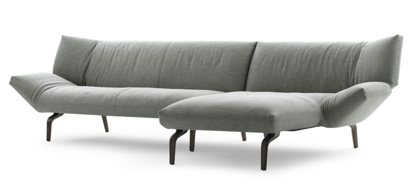 Devon Sofa Chaiselongue Kombination