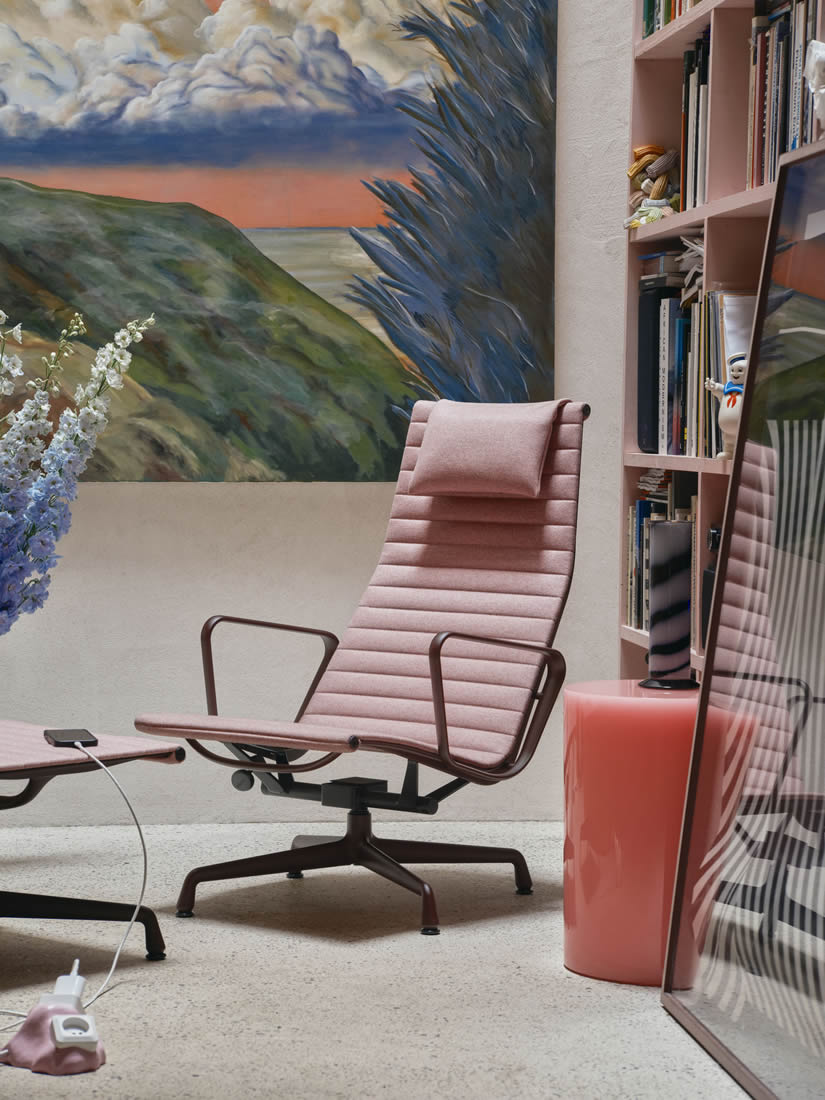 Aluminium Chair EA 124 / EA 125 neue Gestellfarben