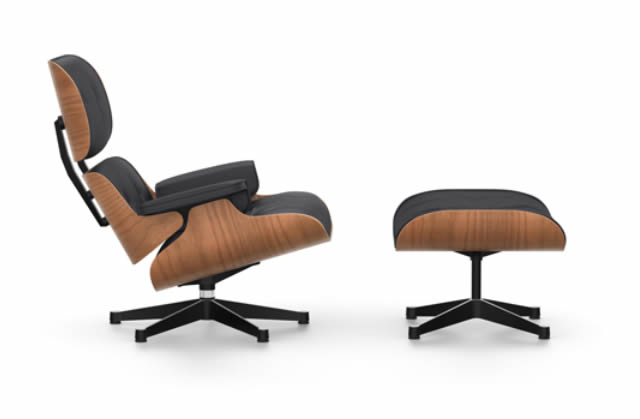 Lounge Chair & Ottoman, groß