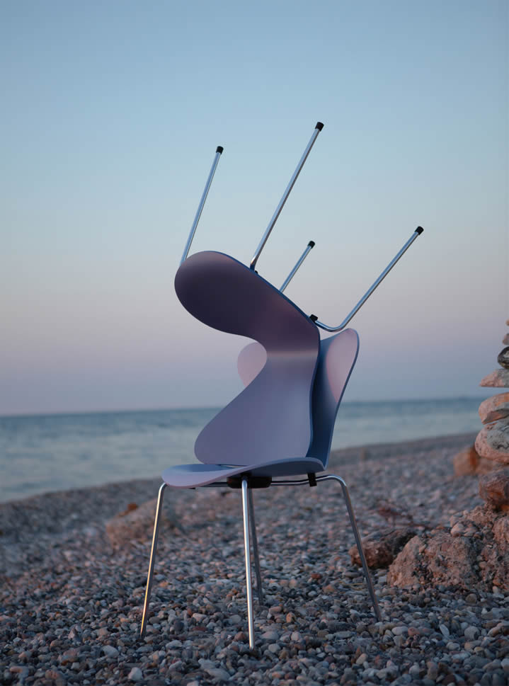 Die Serie 7 Stuhl 3107