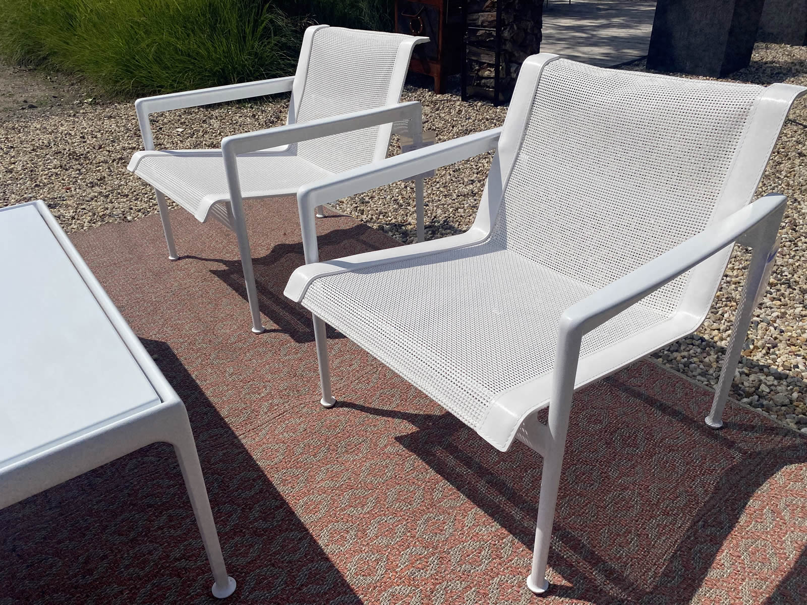 Richard Schultz Outdoorgruppe mit Sofa Divano Ausstellungsstück