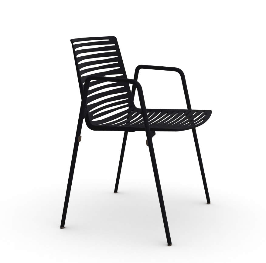Zebra Armchair Gartenstuhl