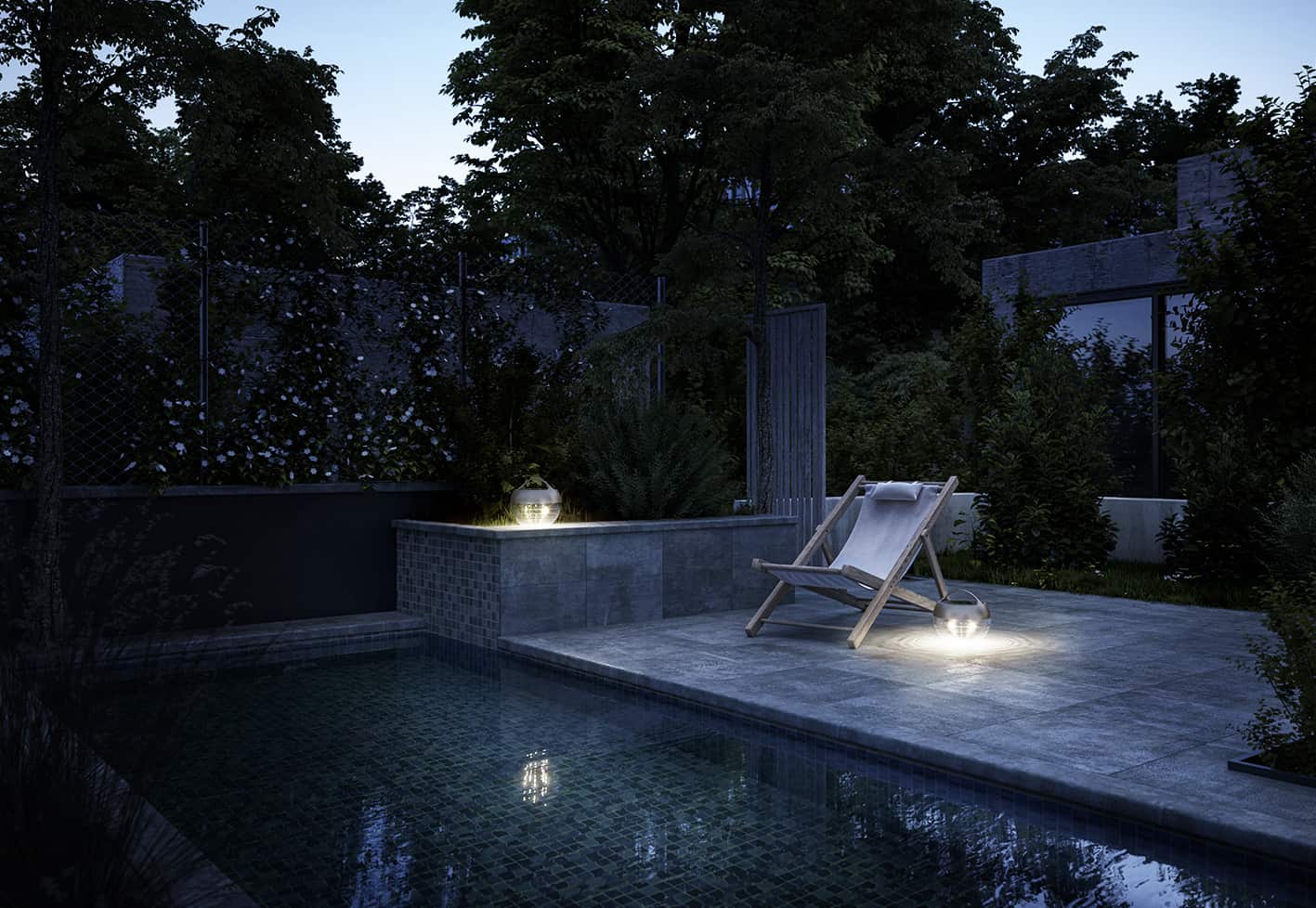 aqu Tragbare Outdoor Leuchte