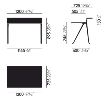 vitra-courier-schreibtisch_abmessungen