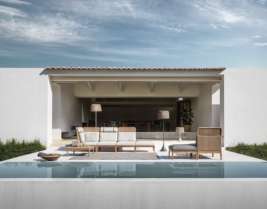 Lima Lounge Lowback Corner End Unit Element