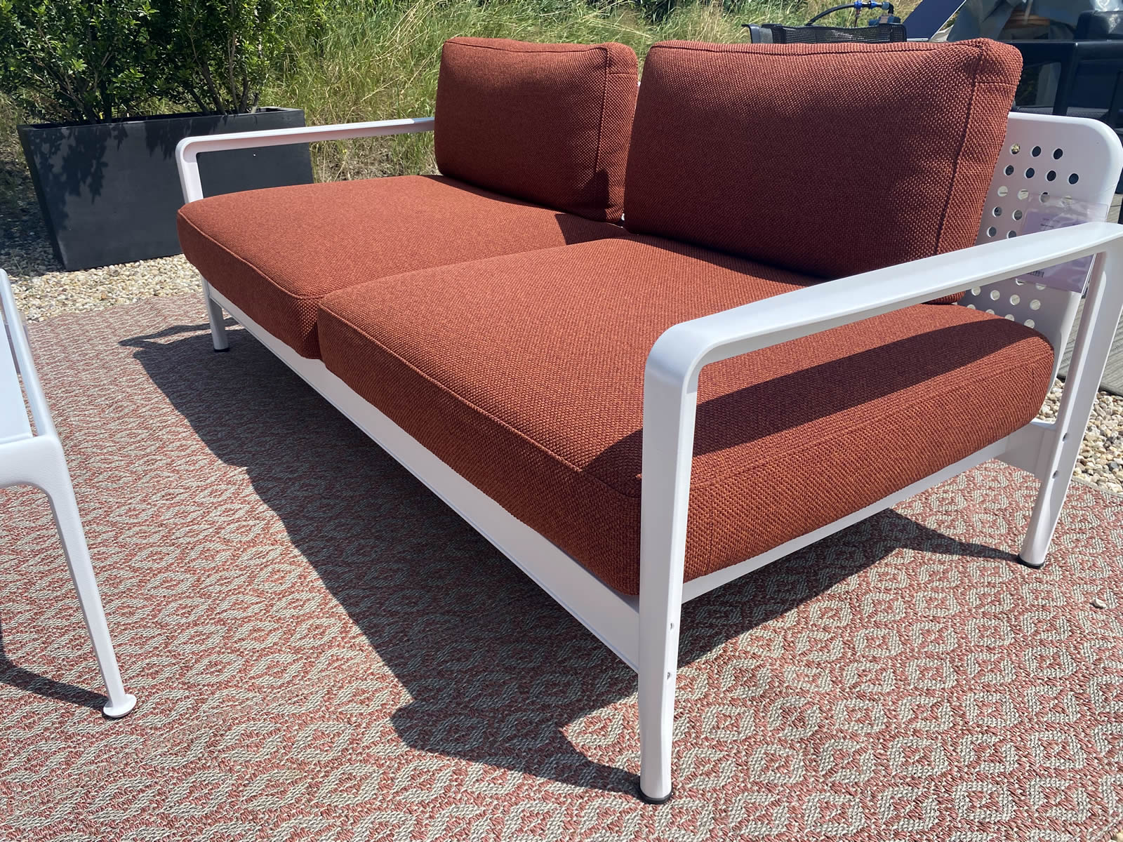 Richard Schultz Outdoorgruppe mit Sofa Divano Ausstellungsstück