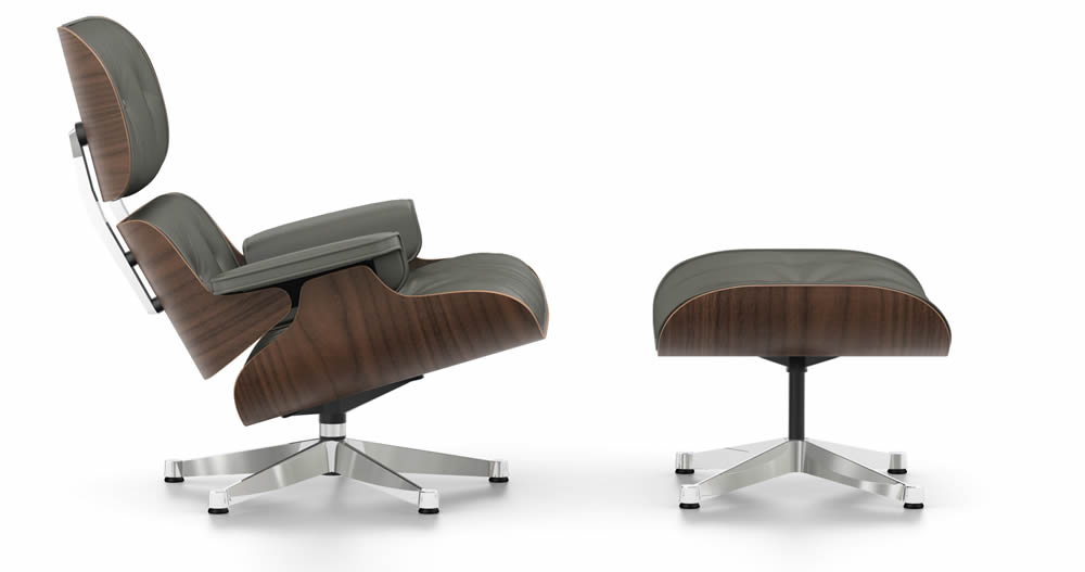 Lounge Chair & Ottoman groß Beauty Version