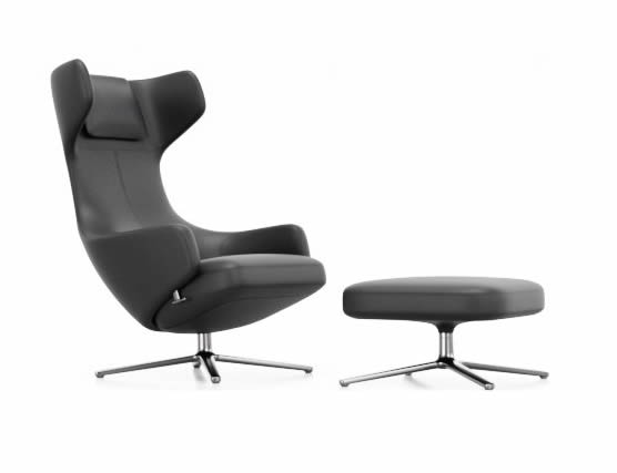 Grand Repos mit Ottoman Leder Premium F