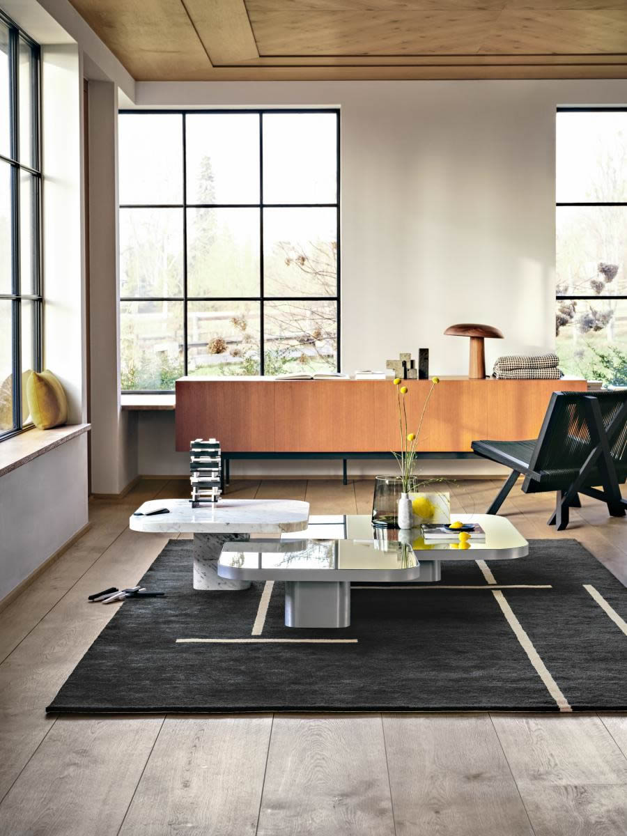 Bow Coffee Table Silver Edition